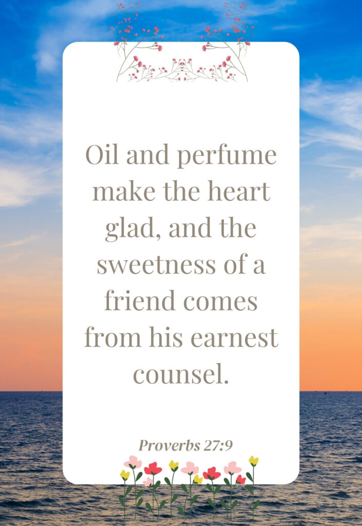 Quote on Proverbs 27:9